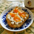 ローズレース's cooksnap of when they made カッテージチーズ＆ジャムトースト.