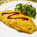 ローズレース's cooksnap of when they made 簡単トマトオムレツ.