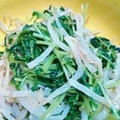 ☆めぇ☆ﾐ's cooksnap of when they made 豆苗とモヤシの蒸し炒め.
