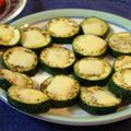 食べるは生きること's cooksnap of when they made 簡単美味しい〜！ズッキーニのチーズ焼き.