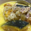 cantocapra's cooksnap of when they made かぼちゃと豚肉ミルク煮.