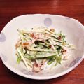 わきあゆ's cooksnap of when they made 水菜とササミのマスタードサラダ.