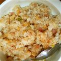 のあめろ♪'s cooksnap of when they made にんにくチャーハン.