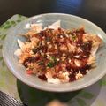 すもーん's cooksnap of when they made 居酒屋さんのお好み焼き風大根サラダ♪.