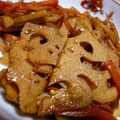 tys1's cooksnap of when they made 簡単★蓮根と人参のキンピラ.