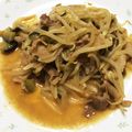 Asukaw0ru's cooksnap of when they made 豚小間，もやしと茄子で生姜味噌炒め.