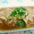 ★k＆n☆'s cooksnap of when they made 厚揚げの玉ねぎあんかけ.