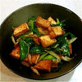☆いちごキティ☆'s cooksnap of when they made 厚揚げとネギのさっと炒め.