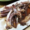 manikey's cooksnap of when they made お酒のおつまみに♪簡単イカのしょうが炒め.