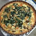 みにゃっこ's cooksnap of when they made ほうれん草とキノコのキッシュ.