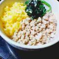 ペぱーみんとてぃ's cooksnap of when they made 三色そぼろ丼.