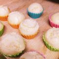 cacheee's cooksnap of when they made HMでカボチャと豆乳の蒸しパン.