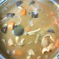 雨好き's cooksnap of when they made さつま芋とチキンの豆乳カレースープ.