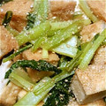 ともママ0120's cooksnap of when they made 小松菜と厚揚げのさっと煮.