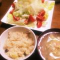 お抹茶らぶ's cooksnap of when they made 麺つゆで簡単＊ベーコンと茸の炊きこみご飯.