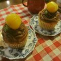 るんたった。's cooksnap of when they made 秋の焼き菓子 芋栗マフィン♪.