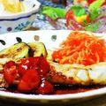 keiO3's cooksnap of when they made スズキのソテー☆トマトとバルサミコソース.