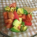プクチョコ's cooksnap of when they made アボカドとトマトの柚子胡椒和え.