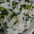 ぱらおしゃん's cooksnap of when they made ほんだしで作る大根菜とじゃこのごはん.