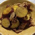 こおならはいか's cooksnap of when they made さつま芋と豚肉のバターしょうゆ炒め！.