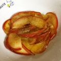 天風えいる's cooksnap of when they made 簡単おやつ！りんごのステーキ.