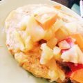これちかくん's cooksnap of when they made 簡単❤もっちもちパンケーキ.