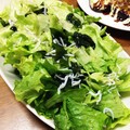 YUKIKI☆'s cooksnap of when they made ☆レタスとわかめのさっぱり和え☆.