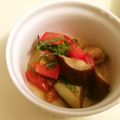 とまとま１０'s cooksnap of when they made 夏野菜のマリネ風.