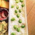 竜ヶ崎桃華's cooksnap of when they made ひとつまみのお塩で美味しい枝豆ごはん♪.