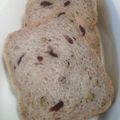 すみねこ。's cooksnap of when they made HB早焼き＊胡桃＆クランベリー全粒粉パン.