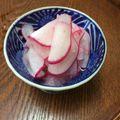 昆布のこん's cooksnap of when they made サラダ大根の梅酢和え.