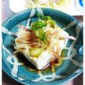 ＴＯＭＯＷＡＴ's cooksnap of when they made ミョウガのせ温やっこ ごま油風味.