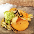 げんくんママ's cooksnap of when they made 柿と白菜と塩昆布の切り漬け.