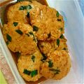 ☆ケイト★'s cooksnap of when they made 焼肉のたれで鶏つくねの照り焼き.