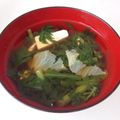 玖々音's cooksnap of when they made 初心者の為の簡単すまし汁.
