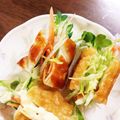 ❣しゃばけ❣'s cooksnap of when they made 簡単！竹輪に捕まった野菜サラダ♬.