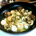ちょとのか's cooksnap of when they made 簡単なのに華やか海老のアヒージョ♪.