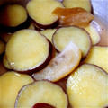 うさうさまろん's cooksnap of when they made さつまいもの塩レモンはちみつ煮.