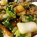 ウメデレラ's cooksnap of when they made 塩麹豚バラで厚揚げ・ニラのコチジャン炒め.