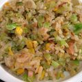 お馬のこ's cooksnap of when they made 鮭とチーズの簡単チャーハン★.