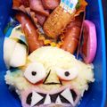 ゆうくん＆チロママ's cooksnap of when they made 妖怪ウォッチ キャラ弁 山吹鬼2.