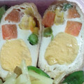 いわがし's cooksnap of when they made 節約！ふわふわたまご巾着.