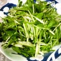 くネコまろす's cooksnap of when they made 和えるだけ!水菜サラダ.
