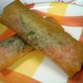 なないく's cooksnap of when they made とろ～りチーズのおつまみ春巻き.