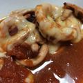 hitohito☆'s cooksnap of when they made イカのトマト煮.