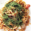 うさこママ★'s cooksnap of when they made バジルソーセージのソース焼きそば.