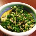 beran's cooksnap of when they made タブレ・パセリとクスクスのサラダ.