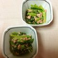 LAYLAMOON's cooksnap of when they made パパっと！小松菜とツナのさっぱり和え。.