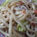ルリナ's cooksnap of when they made キャベツと乾物の焼きうどん.