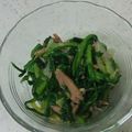さぼてんクック's cooksnap of when they made 春菊とシーチキンの超簡単小鉢.